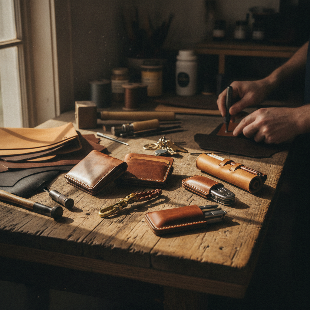 The Art of Leather Working: Crafting Your Own EDC Accessories