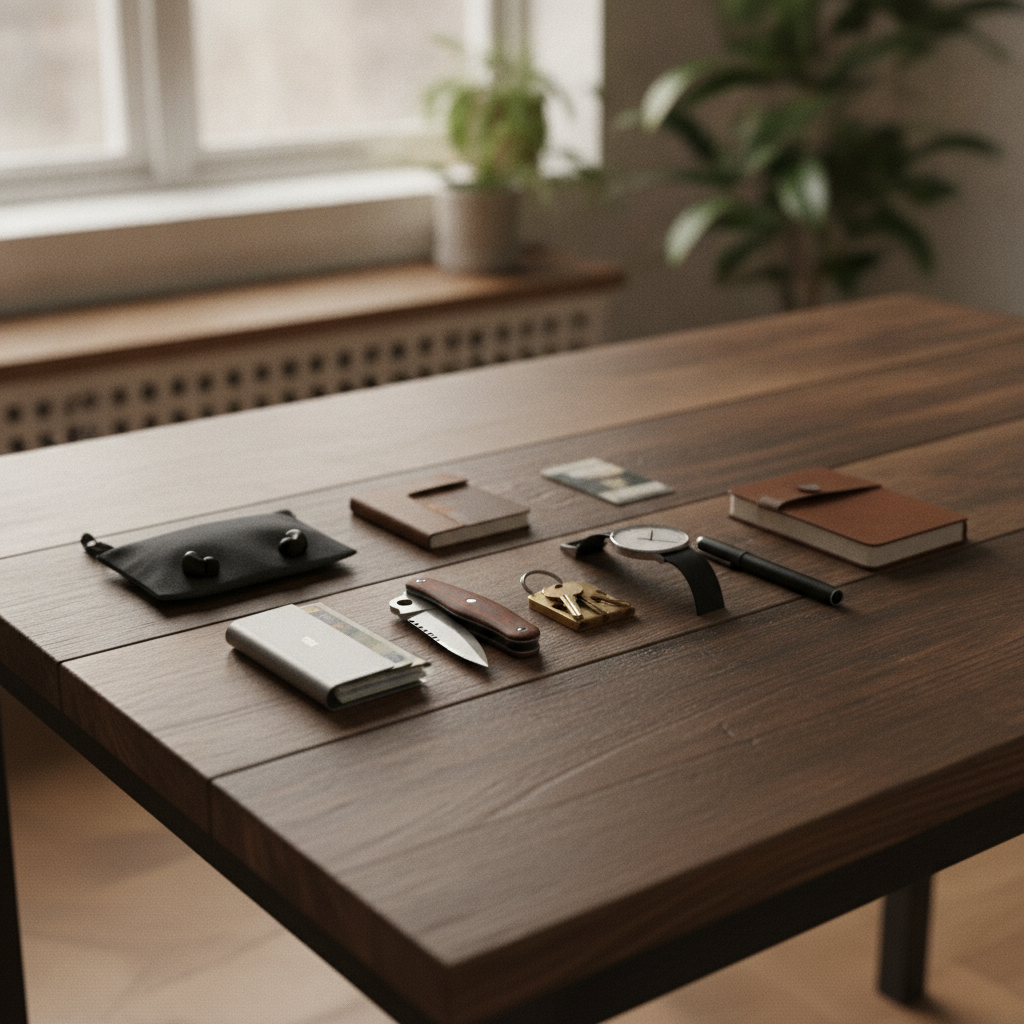 The Philosophy of Carrying Less: Intentional Minimalism in Your Pockets